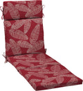 Arden Weather-Resistant Outdoor Chaise Cushion for Ultimate Comfort