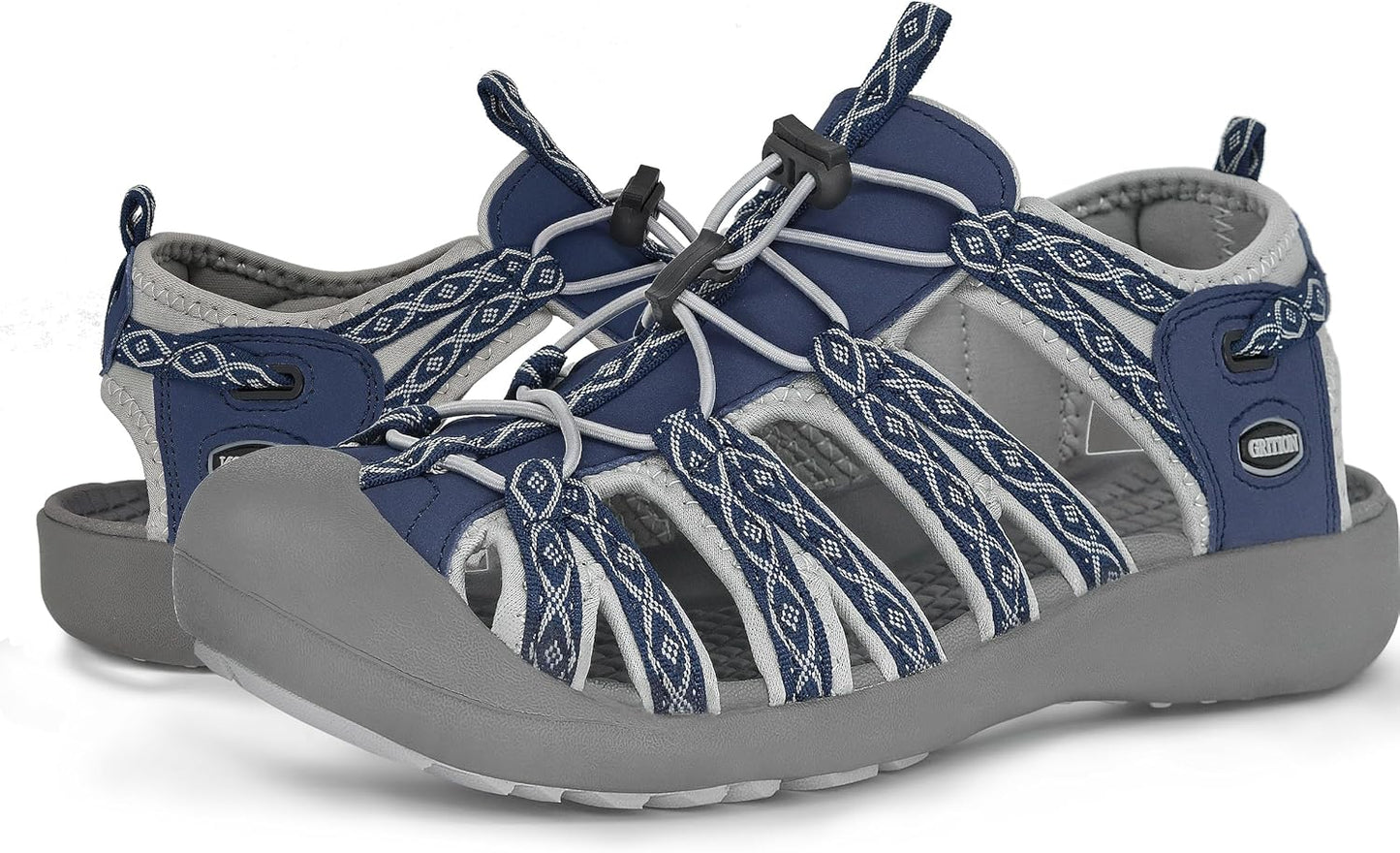 GRITION Hiking Sandals for Women: Waterproof, Lightweight Comfort