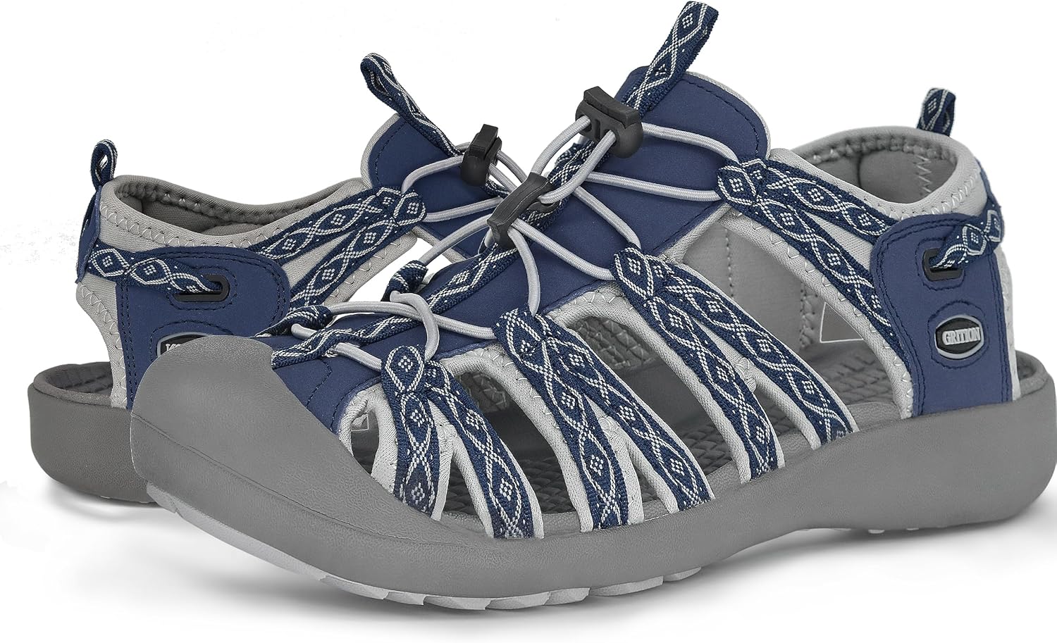 GRITION Hiking Sandals for Women: Waterproof, Lightweight Comfort