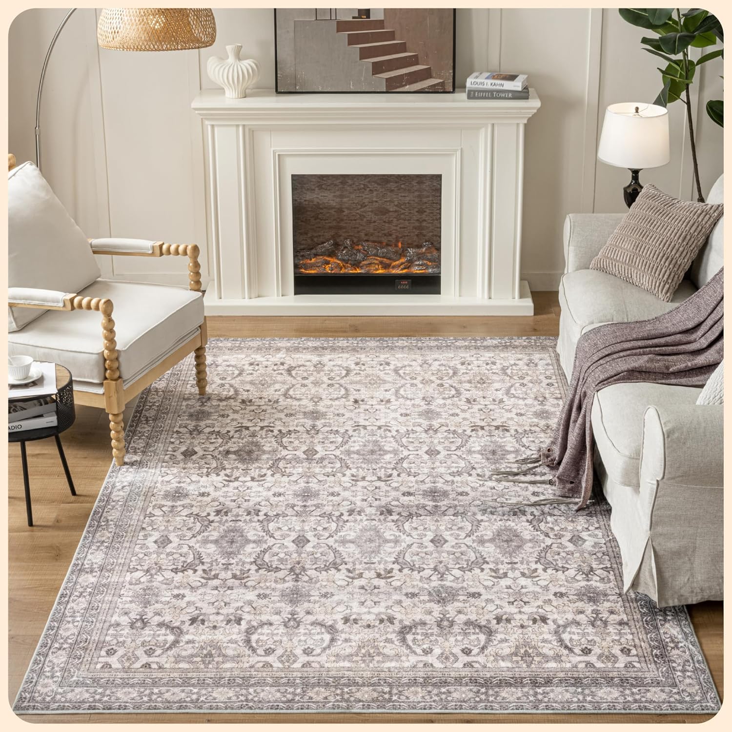 Istana 6x9 Area Rugs - Luxurious Soft Touch for Living Room