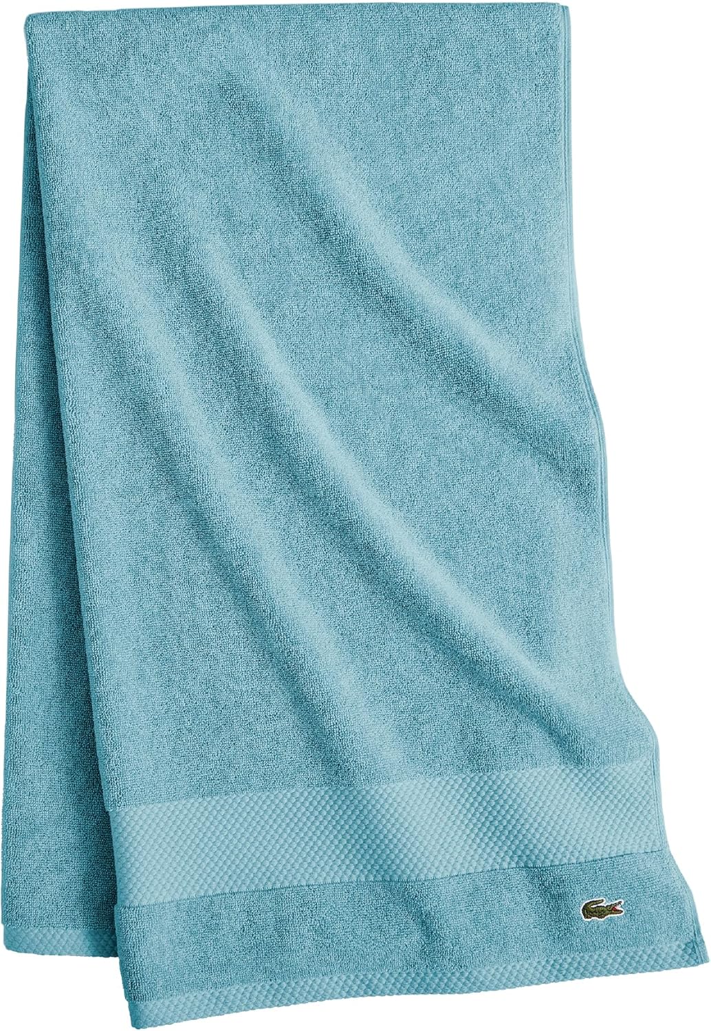 Lacoste Heritage Supima Cotton Bath Sheet for Ultimate Comfort