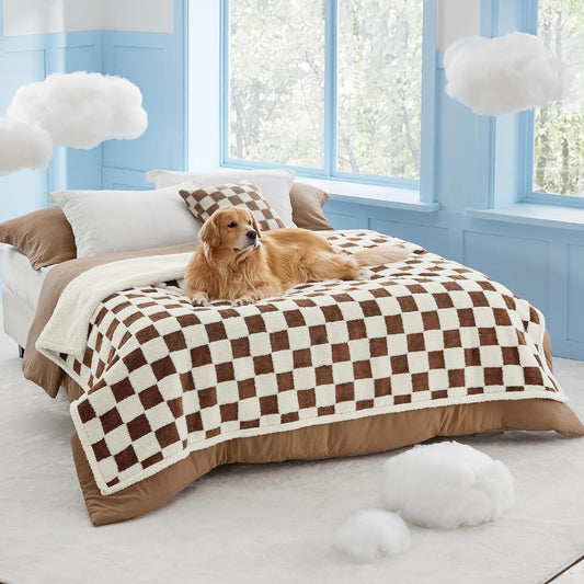 Lesure Waterproof Dog Blanket for Large Dogs - Cozy and Stylish