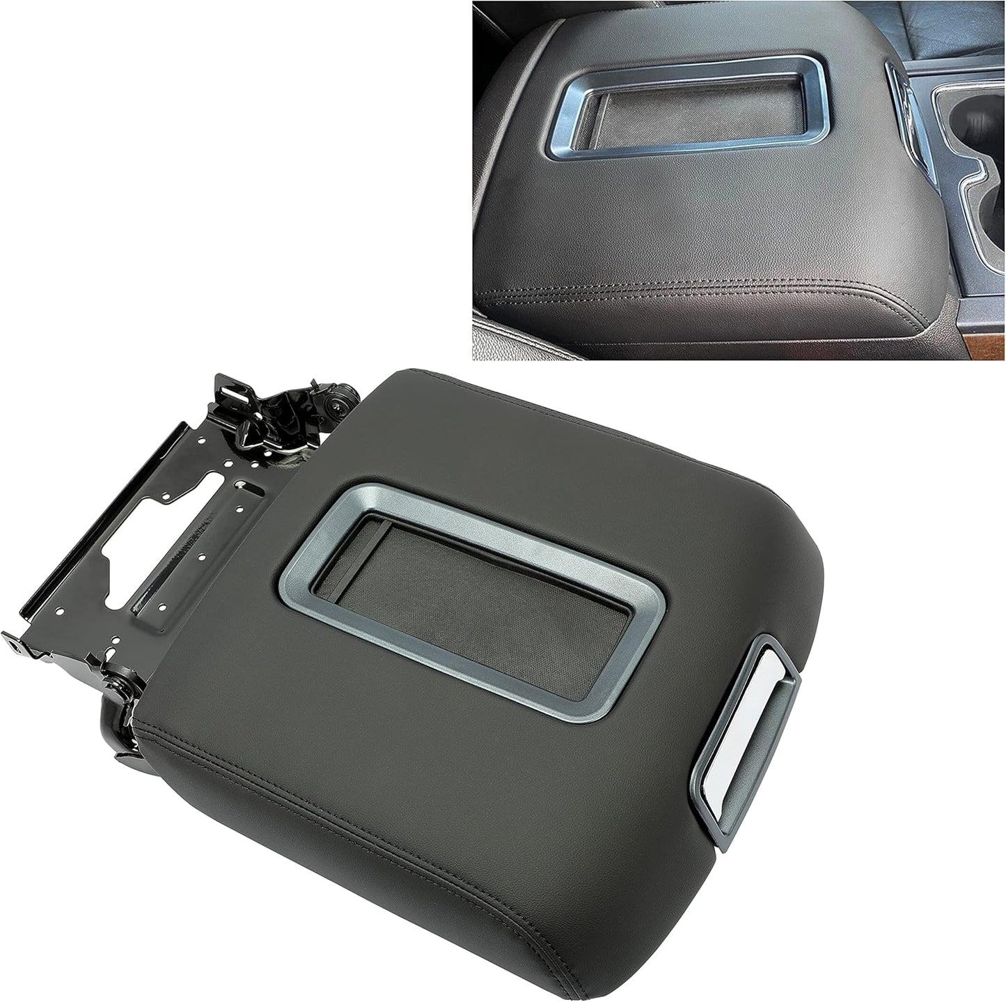 ECOTRIC Center Console Armrest Lid for 2014-2018 Silverado