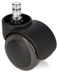2 inch Office Chair Caster Wheels 7/16 in Stem Diameter - For Hard