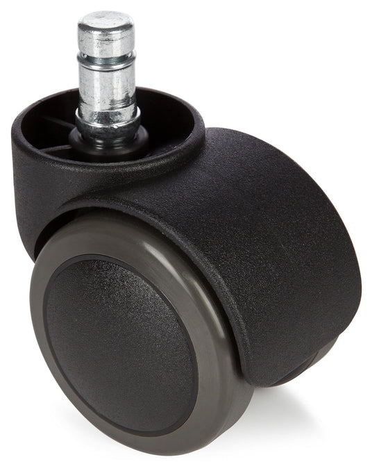 Smooth Glide: 2 Office Chair Caster Wheels Set for Hard Floors by hjh OFFICE