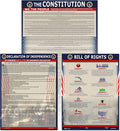 American Founding Documents LARGE Laminated 3 Pack - Classroom Ready