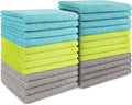 AIDEA 24-Pack Microfiber Cloths: Lint-Free & Streak-Free Cleaning!