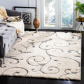 SAFAVIEH Florida Shag Area Rug 5ft 3in x 7ft 6in - Plush Non-Shedding