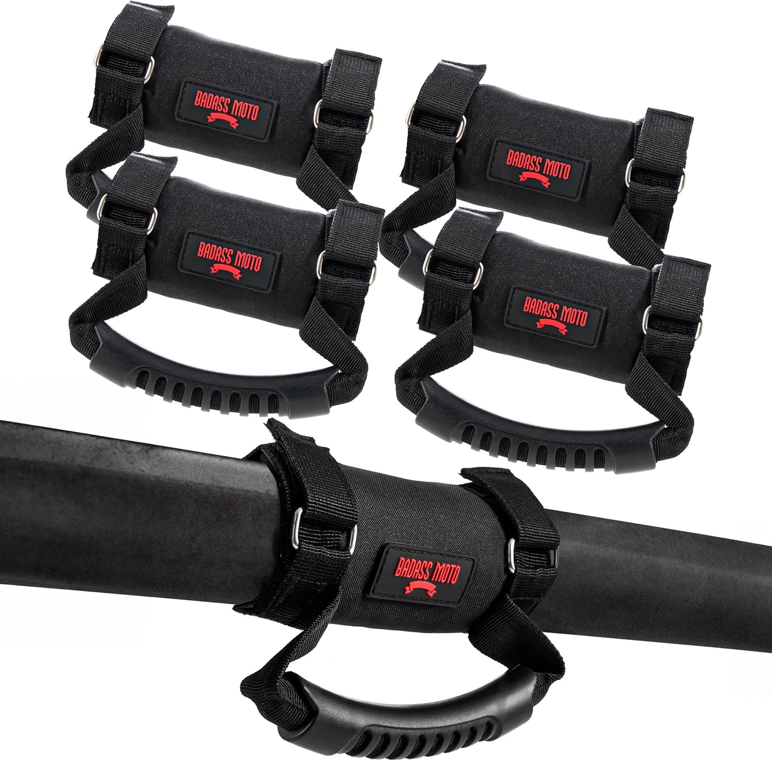 Badass Moto Roll Bar Grab Handles for UTVs, ATVs & SXS