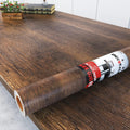 Wood Contact Paper 35in x 120in Butcher Block - Waterproof Wrap