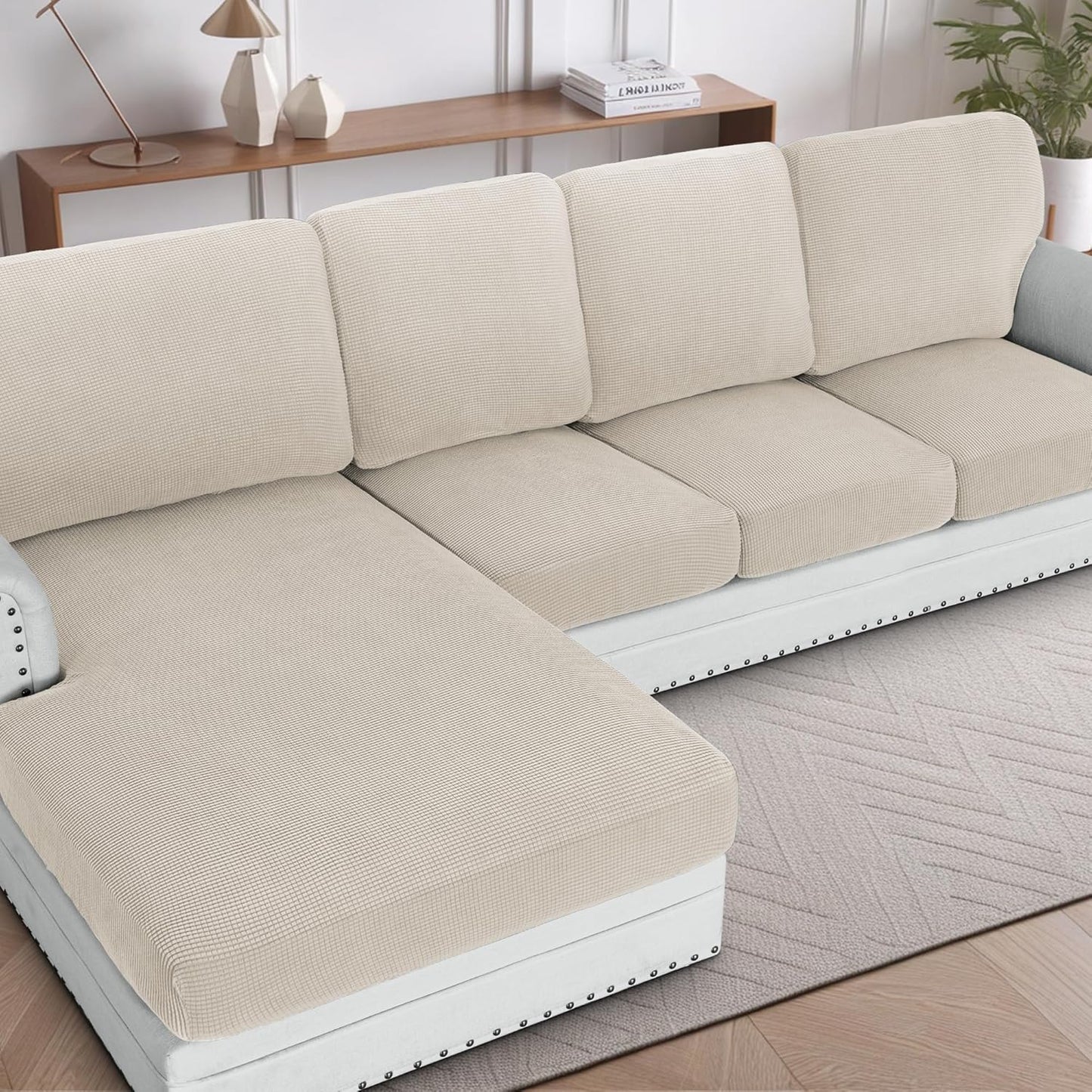 H.VERSAILTEX 2025 New Sectional Couch Covers for L Shaped Sofa