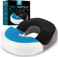 Gel Donut Pillow Lifting Cushion for Tailbone Relief - Cool Gel