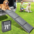 Dog Ramp for Car 71 in x 17.3 in Extra Long Ramp - Gentle Incline