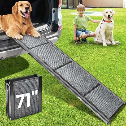 Dog Ramp for Car - Extra Long Portable Ramp for Large Dogs