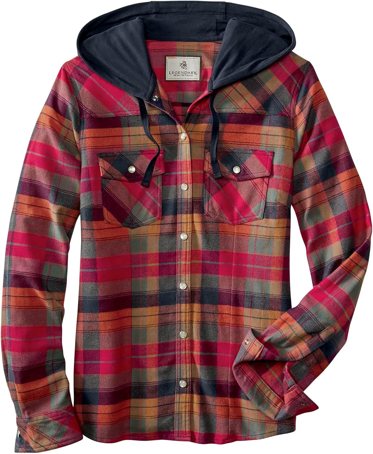 Legendary Whitetails Women's Flannel Shirt for Comfort and Style