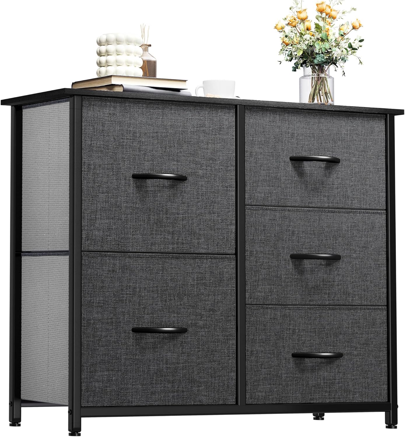 YITAHOME 5 Drawer Dresser for Bedroom with Versatile Storage