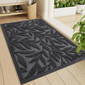 Smiry Front Door Mat Indoor Outdoor Entrance - Traps Dirt and Moisture