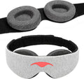 Manta Sleep Mask - 100% Light Blocking, Adjustable Comfort