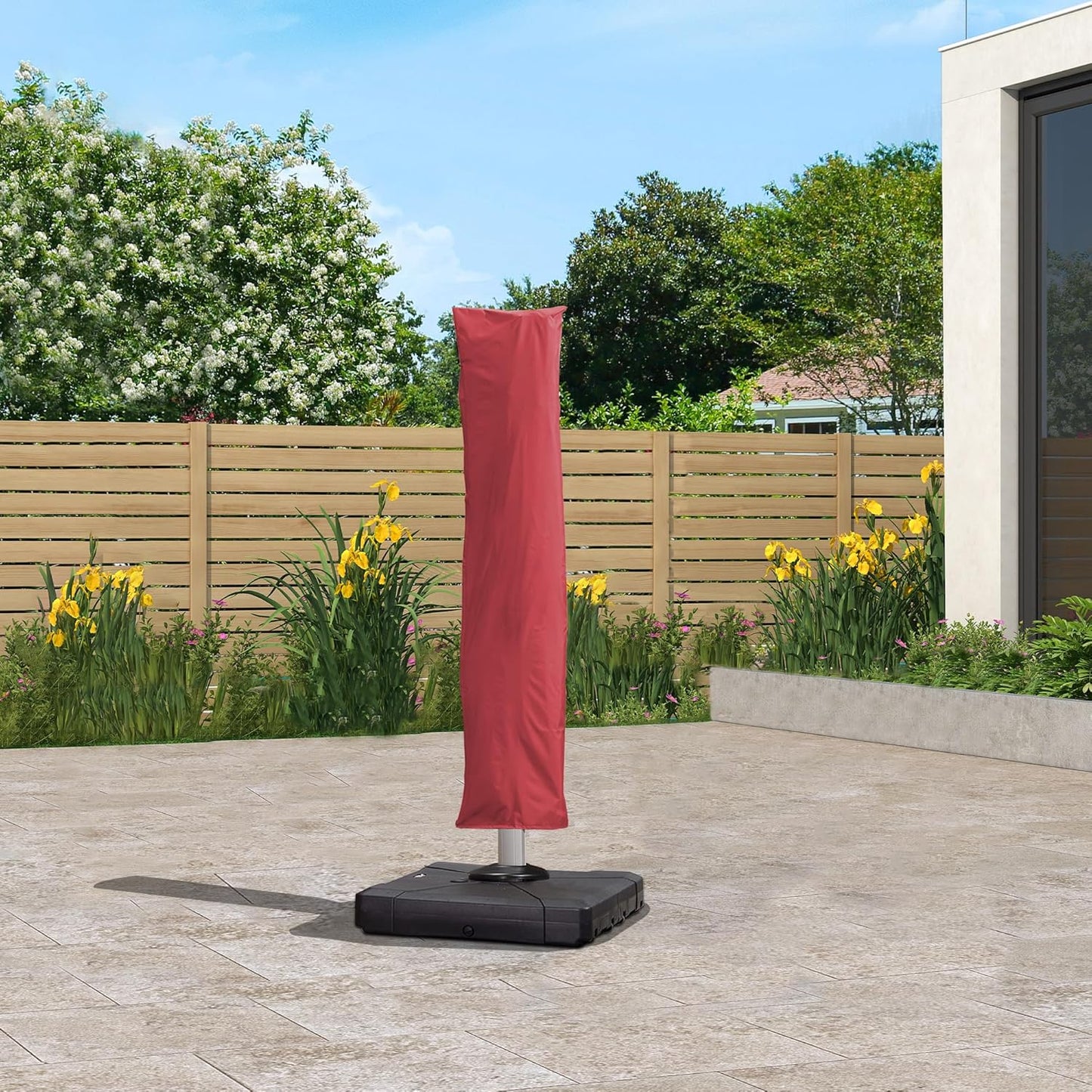PURPLE LEAF Cantilever Umbrella Cover for Outdoor Protection