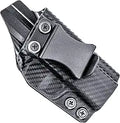 Rounded IWB KYDEX Holster CF BLK - Claw Compatible, Adjustable Cant