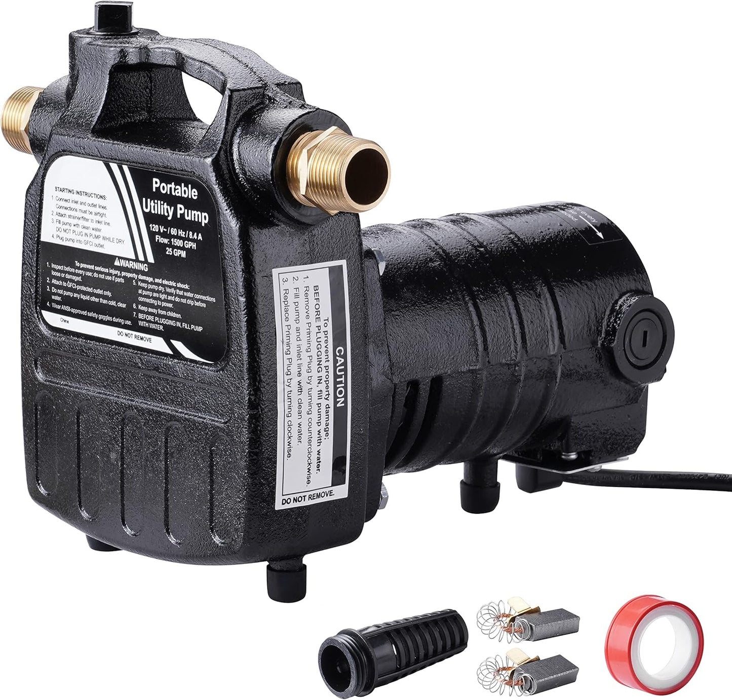 115Volt 1/2HP Heavy Duty Water Transfer Pump for Efficient Use