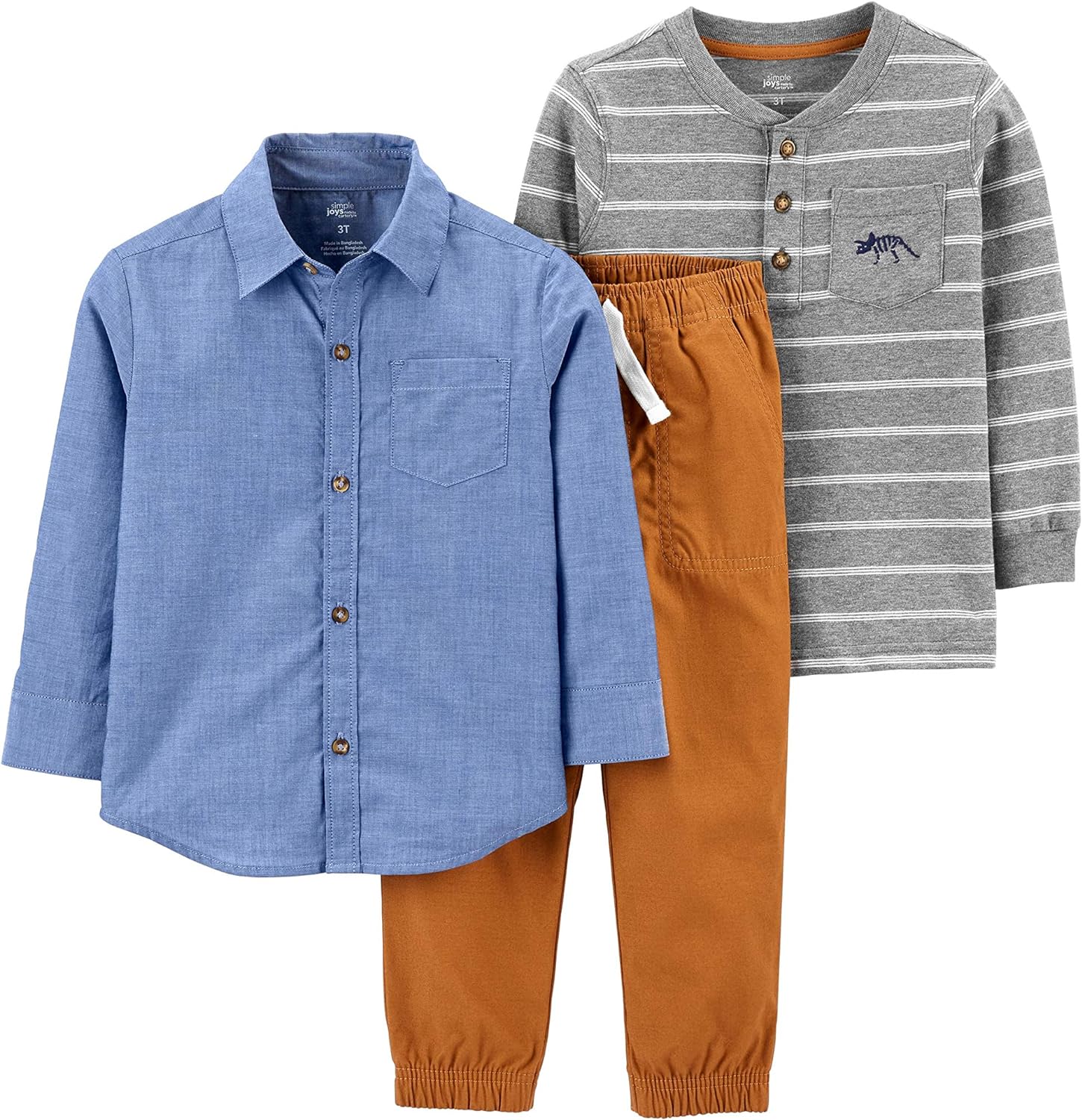 Carter's 3-Piece Playwear Set - Easy Dressing!
