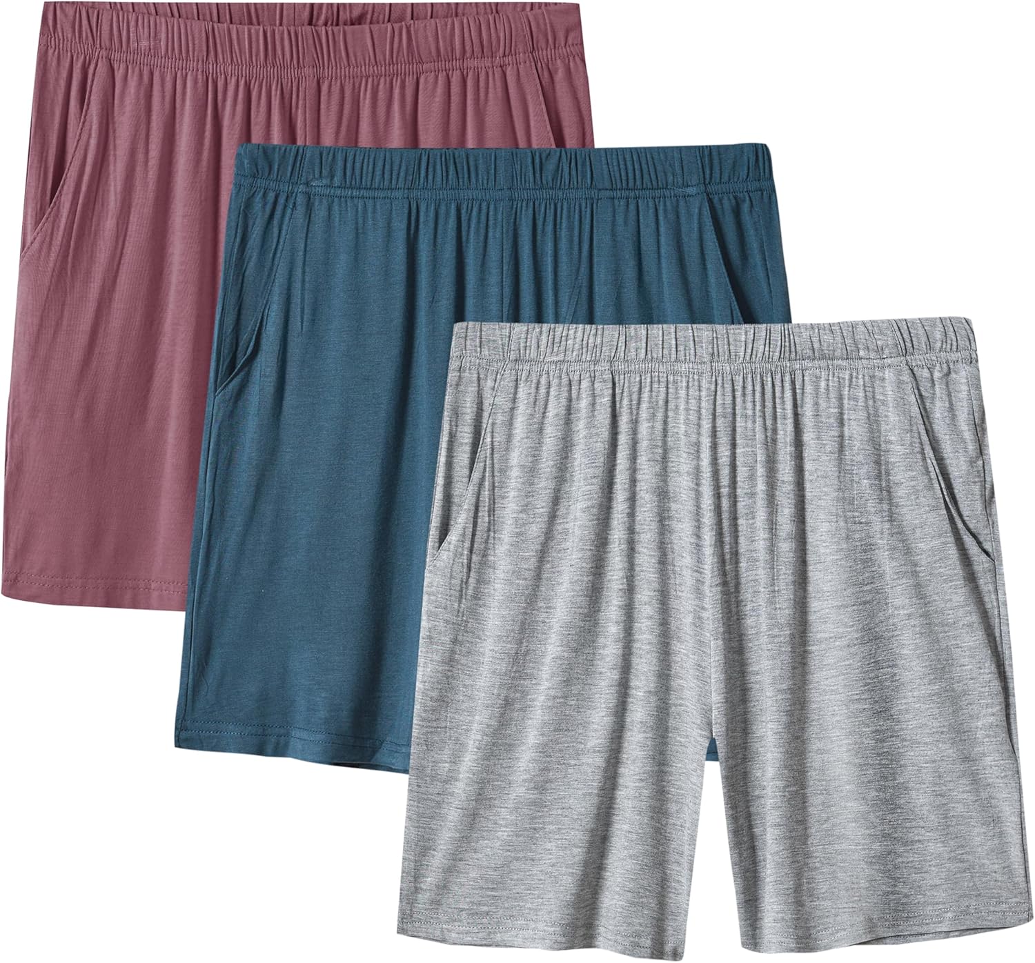 JINSHI Womens Pajama Shorts Soft Comfortable Lightweight Design