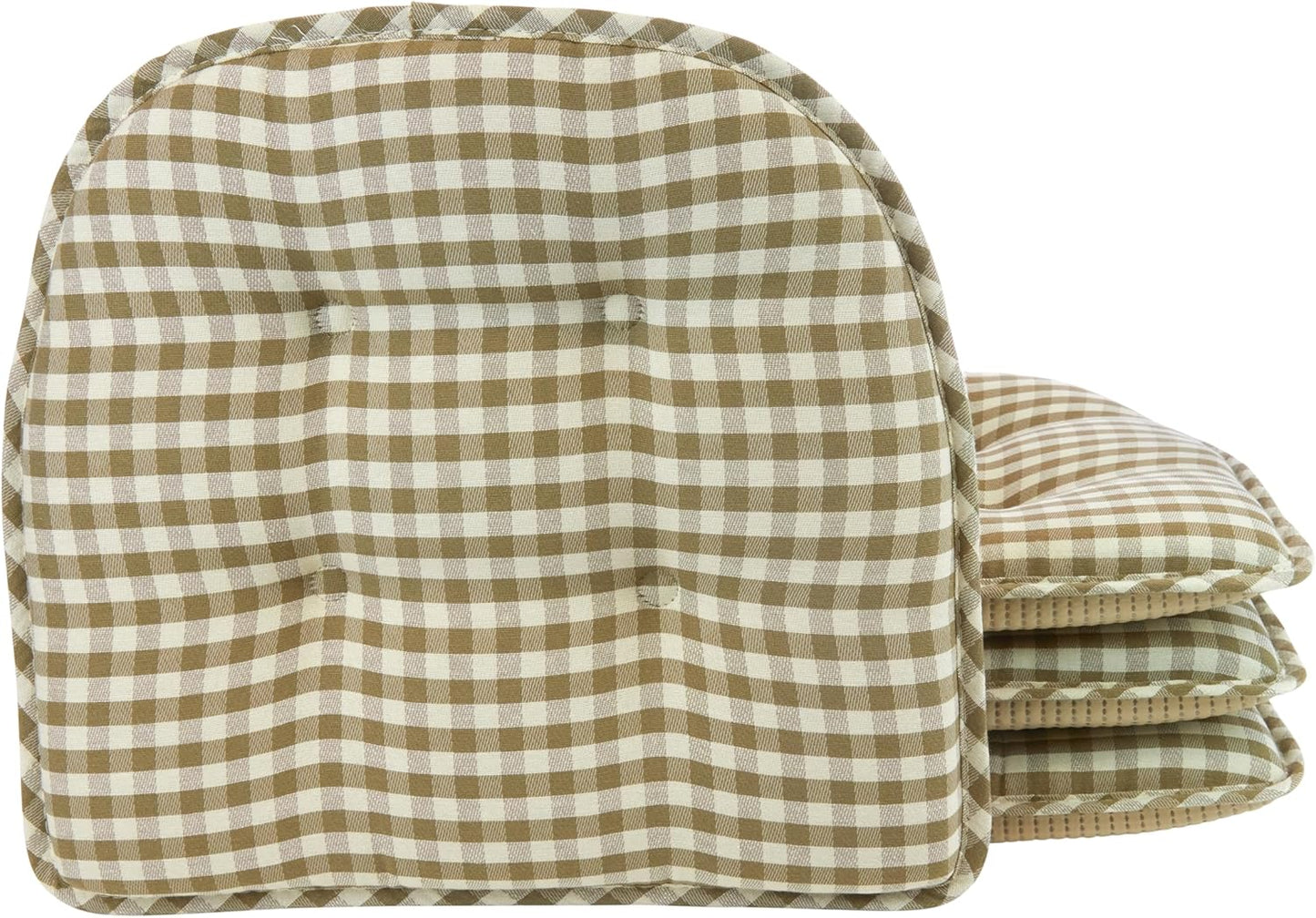 Klear Vu Omega Non-Slip Chair Cushions for Dining Room Comfort