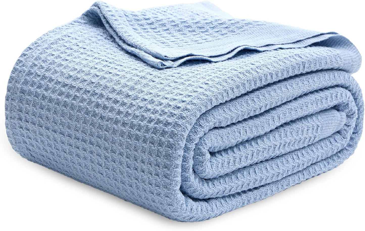 Bedsure Gentlesoft 100% Cotton Blanket for Cozy Comfort