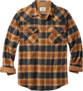 Legendary Whitetails Men's Western Flannel Shirt Button (Style 1WBW)