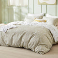 Bedsure King Comforter Set - Reversible Floral Comforter Set for All