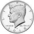 2018 S Kennedy Half Dollar Proof DCAM Silver - Pristine Collectible