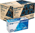 GripProtect Ultra 8 Mil Latex Exam Gloves - Heavy Duty Comfort