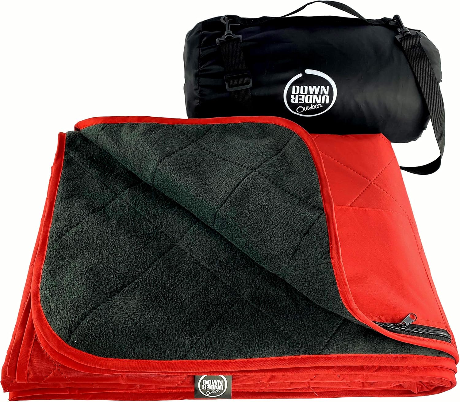 Large Waterproof Windproof Extra Thick Quilted Fleece Blanket