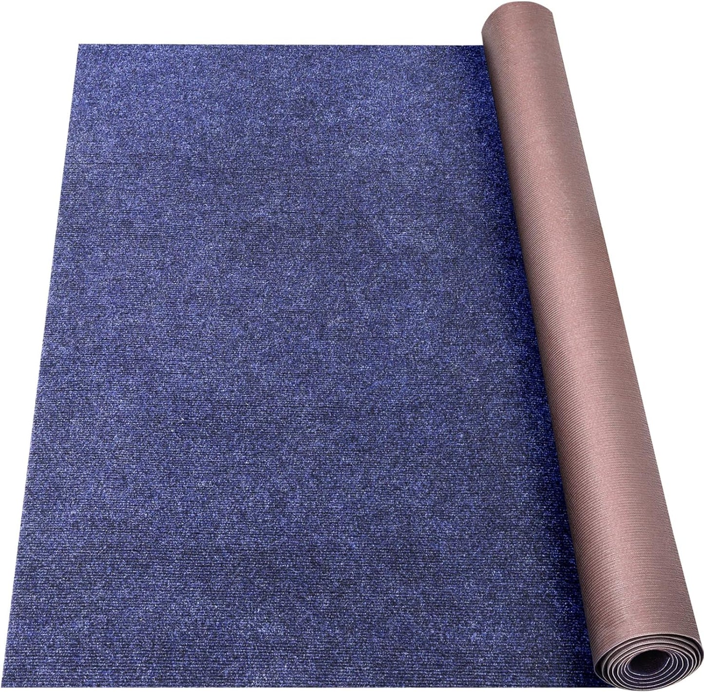 Marine Carpet 6 FT x 18 FT Deep Blue for Indoor Outdoor Use