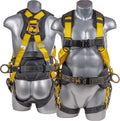Hammerhead 5pt Safety Harness with Back Pad - 130-420 lb Capacity