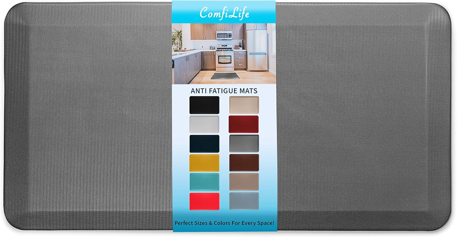 ComfiLife Anti Fatigue Floor Mat for Kitchen and Office Use