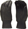 Heavy Weight 9OZ Cotton Brown Jersey Work Gloves - X-Large
