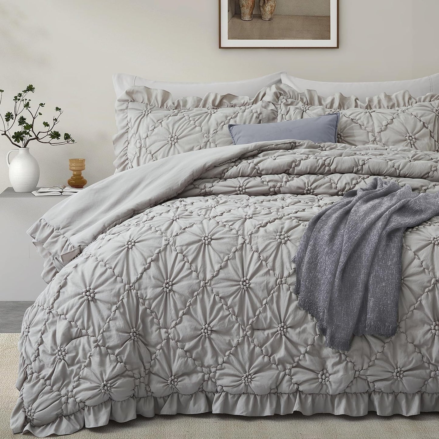 BEDAZZLED King Size Comforter Set for Cozy All Season Use