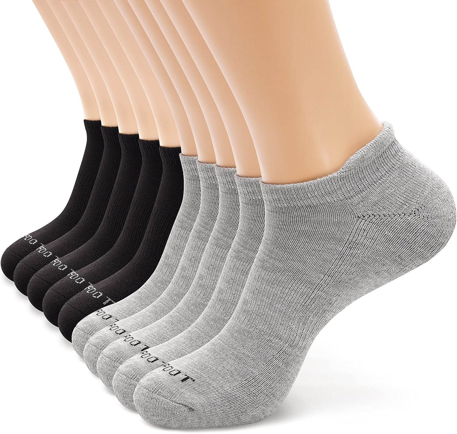 MONFOOT Athletic Cushion Running Socks for Men and Women