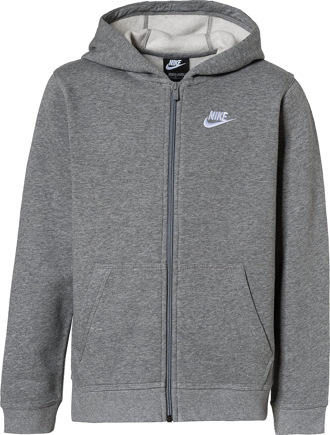 Nike Boys Full Zip Fleece Hoodie - Warmth & Style!