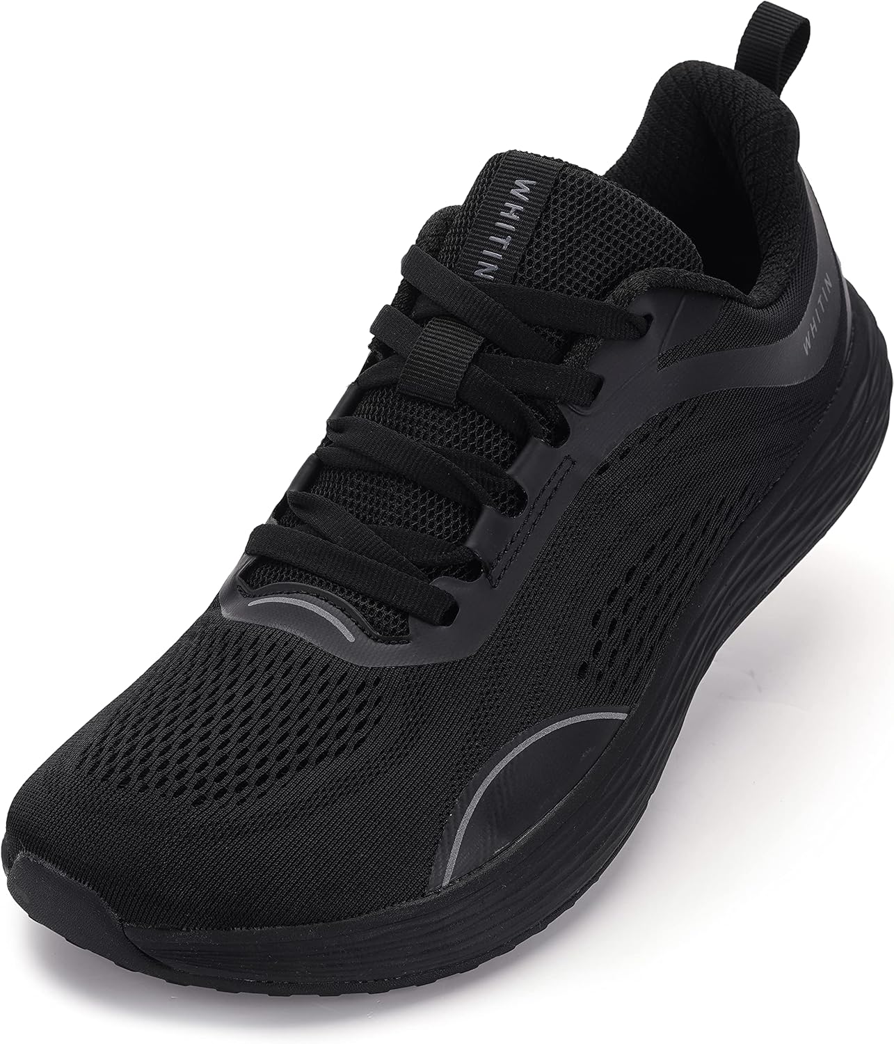 WHITIN Men's Zero Drop Running Shoes with Wide Toe Box Comfort