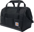 14-Inch 26 Pocket Tool Bag - Heavyweight Water-Resistant Black