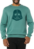 Marvel and Star Wars Men's Crew Neck Sweaters for Daily Comfort