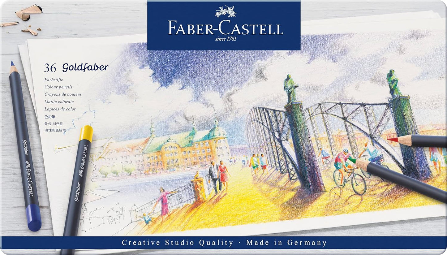 Faber-Castell Creative Studio Goldfaber Color Pencils Review