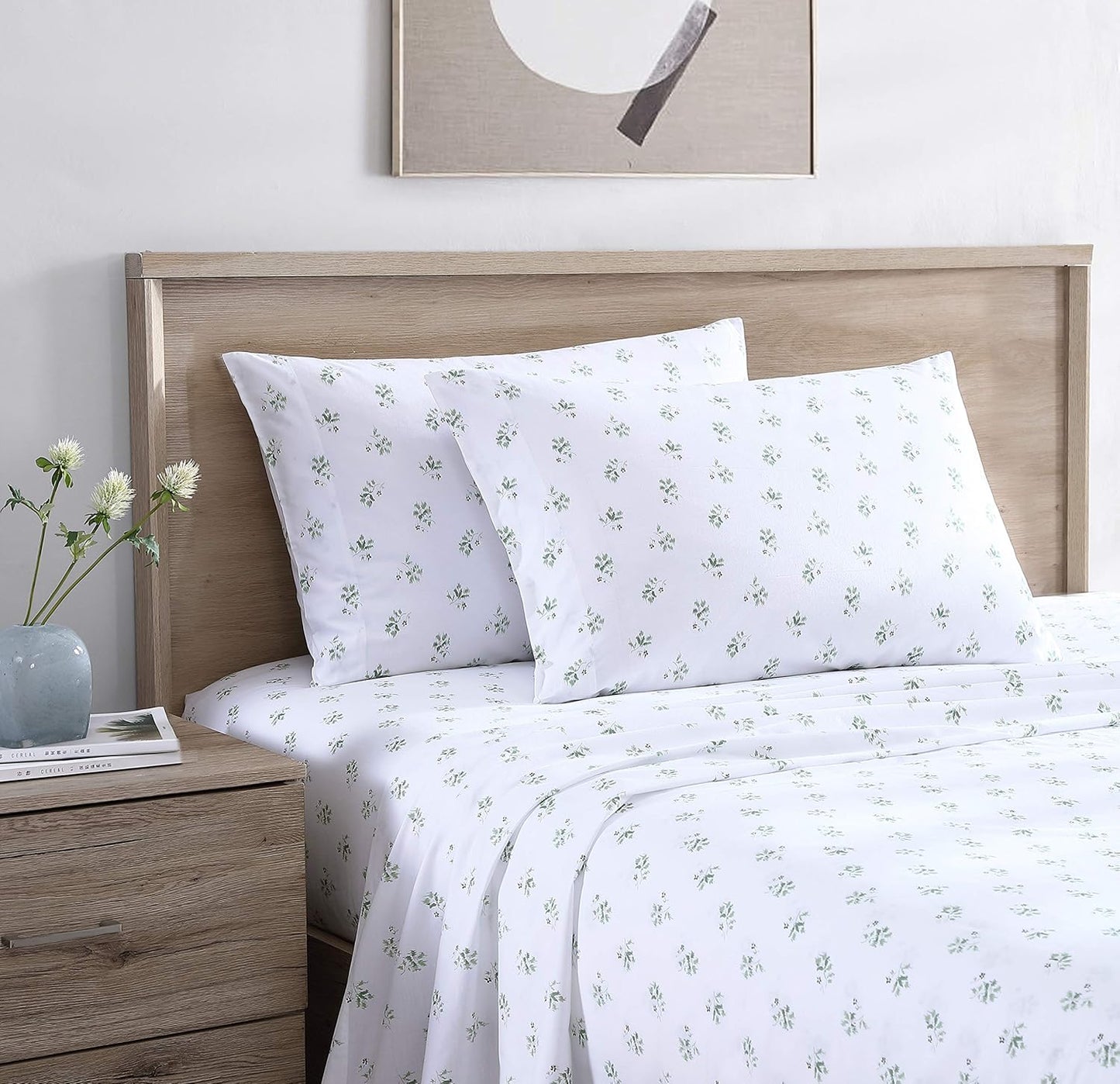 Stone Cottage Twin Sheets Set - Crisp Cotton Percale Bedding