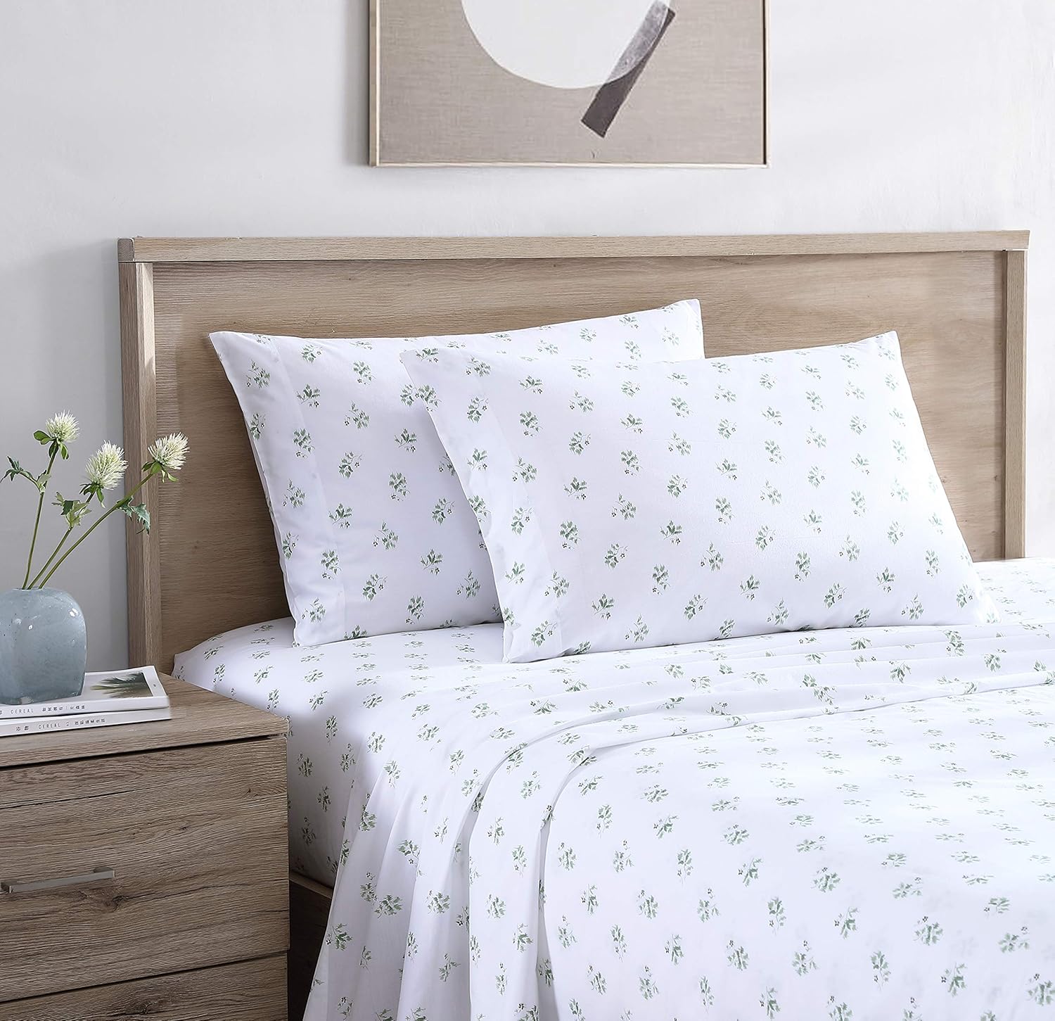 Stone Cottage Twin Sheets Set - Crisp Cotton Percale Bedding
