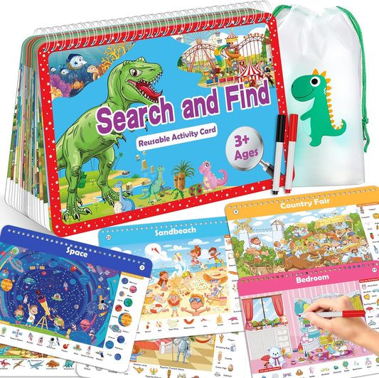 Reusable Educational Activity Mats for Kids - Elfew