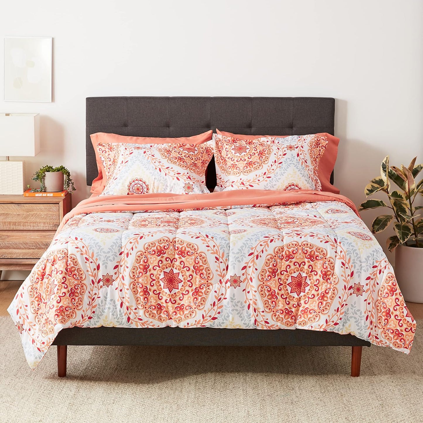 Full/Queen Comforter Set with Sheets for Cozy Sleep Experience
