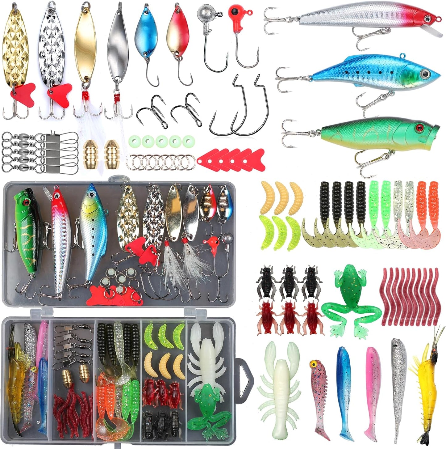 Complete Fishing Lures Kit - Catch More Fish!